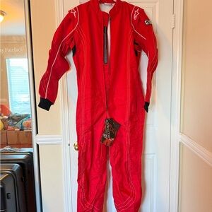 Alpinestars KM-X 9 Red Go Kart Racing Bodysuit Euro Size 58